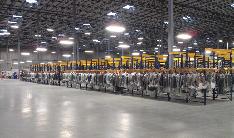 GARMENTS ON HANGER
